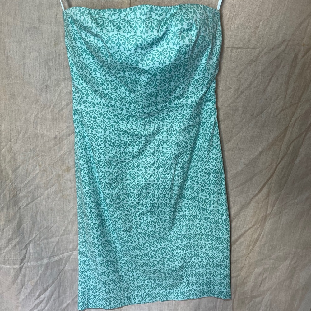 Express Strapless Midi Dress